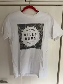【値下げ】BILLABONG Tシャツ ホワイト ボタニカル柄のサムネイル