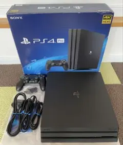 PS4 Pro 本体 ブラック 4K HDR コントローラー付き 2TB