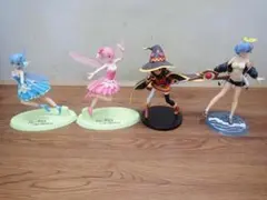 ハ*ナ様 レム ラム　めぐみん　フィギュア 4体セット