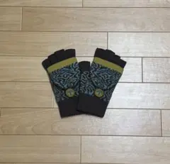 ヴィヴィアン ニット手袋 オーブ ボタン付き グローブ 中古