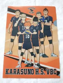 ハイキュー クリアファイル 烏野