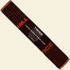 [新品・未開封]TWICE 2019 D TOUR タオル 黒