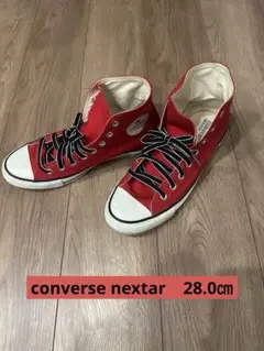 レッド スニーカー