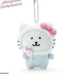 ナガノフレンズ ハローキティ　サンリオ マスコットホルダー ナガノくま