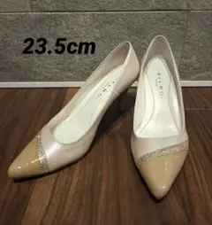 【MELMO】ベージュ パンプス