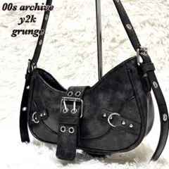y2kグランジバッグ 00s archive opium bag grunge - メルカリ