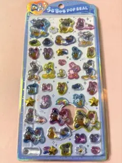 正規品 ディズニードナルド＆デイジー　うるちゅるポップシール