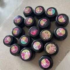 多色フラワー柄ジェルネイルセット
