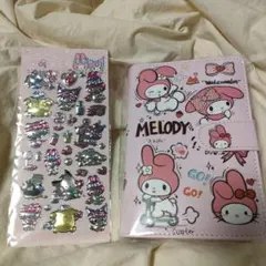 ★A6サイズバインダー＆シールセット★マイメロ シール帳♡