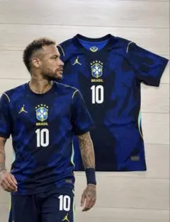 【美品】2026年W杯 ブラジル代表 ネイマール アウェイユニフォーム