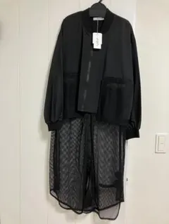MARW UNITED ARROWS オーガンジー シアーパーカー 黒 - メルカリ