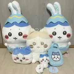 ハチワレ そろそろイースターなBIGぬいぐるみ ミルクいろ パスケース シュシュ