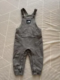 THE NORTH FACE スウェットロゴオーバーオール 80
