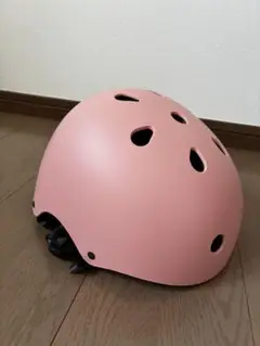 【新品未使用】子ども用ヘルメット ピンク M