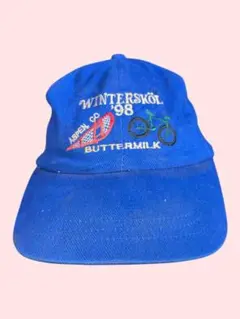 WINTERSKÖL '98 青 ベースボールキャップ