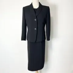 美品 東京ソワール ソワールベニール 9号/M 黒 礼服 フォーマルセット