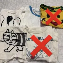 Tシャツ白系多め 3枚セット