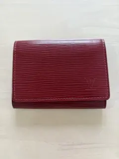 Louis Vuitton エピレザー 名刺入れ ブラック