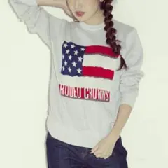 エキスポシティ 限定 アメリカン フラッグ ニット 国旗 ロデオクラウンズ