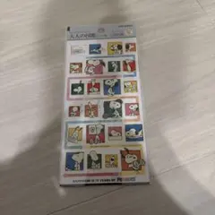 スヌーピー 大人の図鑑シール 75周年