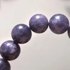 【天然石】アイオライト 10mm ブレスレットio10013