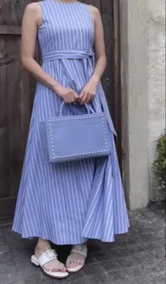 ツルバイマリコオイカワ　ノースリーブワンピース ツルバイマリコオイカワ ノースリーブワンピース Elizabeth - メルカリ