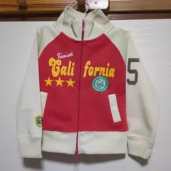 Cali fomia ジップアップジャケット120cmサイズ