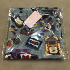 ラブラリーバイフェイラー レトロフルーツチェック 巾着 レッド ネット 