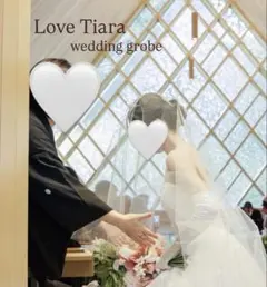 Love Tiara ウエディンググローブ　オフホワイトM