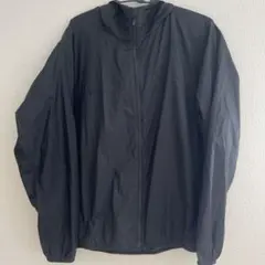 新品未使用品✖️UNIQLO✖️シャカシャカ✖️黒 フード付き✖️M