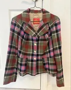 Vivienne Westwood タータンチェック テーラードジャケット 42のサムネイル