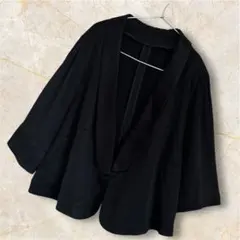 新品タグ付 SUCRE シュクレ 6L 黒 ボレロ ジャケット ブラック