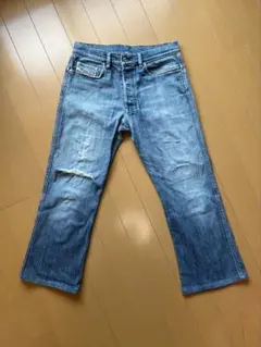 DIESEL ブーツカットデニム ダメージ加工