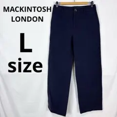 マッキントッシュロンドン ストレッチ パンツ レスベリー 40 紺のサムネイル