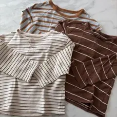 H&M長袖カットソー 3枚セット 2-4Y