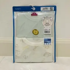 TOPVALU ベビーシャツ 2枚セット 80