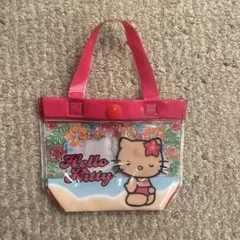 サンリオ ハローキティ プールバック風ミニポーチ ガチャ
