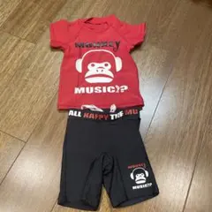 MONKEY MUSIC 男の子用 水着セット