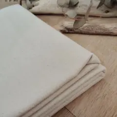 【お値下げ中♪】コットン生地 ＊ ２メートル ＊ 生成り