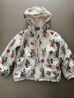 Disney ミッキーマウス ボアジャケット 100