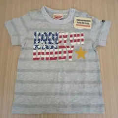 新品 Daddy Oh Daddy 星条旗ロゴTシャツ 95cm
