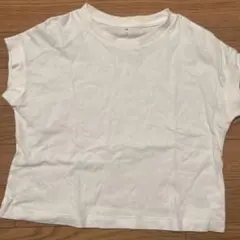 GU ホワイト コットン Tシャツ ショートスリーブ