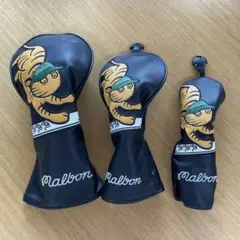 Malbon ヘッドカバー 虎デザイン　3点セット