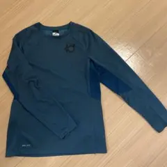 NIKE DRY-FIT 長袖ウェア スウェット Sサイズ グリーン