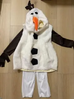 オラフ コスチューム 着ぐるみ　ハロウィン　ディズニー　アナ雪