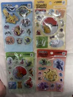 ★ラスト1set★ 韓国　ポケモンシール
