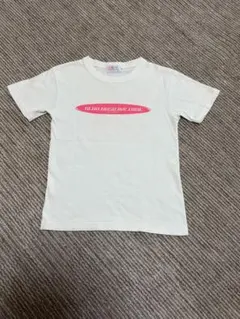 ALBA ROSA 半袖Tシャツ ホワイト ピンクロゴのサムネイル