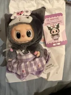 サンリオ　sanrio ラブブlabubu ぬいぐるみペンダント　クロミ