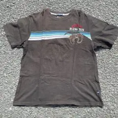 ハンテンHANG TEN Tシャツ XL 両面プリント　刺繍のサムネイル