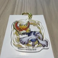 ポケモン　レジェンドリサーチ　アクリルキーホルダー　ルギア　ホウオウ